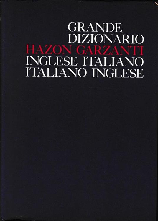 DIZIONARIO INGLESE