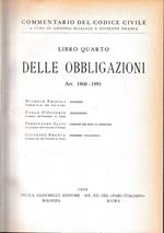 Commentario del Codice Civile, libro quarto. Delle obbligazioni. artt. 1960-1991