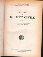 Istituzioni di Diritto Civile. Vol. 1