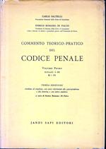 Commento teorico-pratico del Codice Penale, vol. 1, art. 1-84