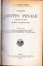 Trattato di Diritto Penale Italiano secondo il codice del 1930, vol. 7°