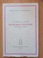 Francesco Colonna Biografia e Opere I