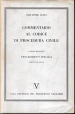 Commentario al Codice di Procedura Civile, vol. 4/2. Procedimenti speciali