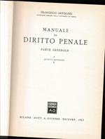 Manuale di diritto penale. Parte generale