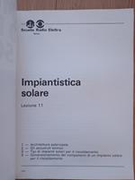 Impianti ad energia solare: LEZIONE N. 11