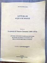 Lettura di acqua de Magge