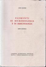 Elementi di microbiologia e di immunologia. Parte generale