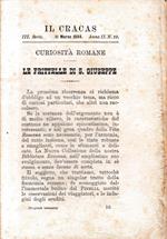 Il Cracas. Diario di Roma. Vol. 1. III serie, 11 Marzo 1894, anno II, n. 10