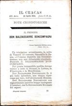 Il Cracas. Diario di Roma. Vol. 2. III serie, 22 Aprile 1894, anno II. n. 15