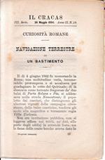 Il Cracas. Diario di Roma. Vol. 2. III serie, 20 Maggio 1894, anno II, n. 18