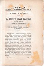 Il Cracas. Diario di Roma. Vol. 2. III serie, 17 Giugno 1894, vol. 2. anno II, n. 22