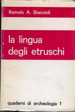 La lingue degli etruschi