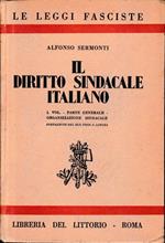 Il Diritto Sindacale Italiano, vol. 1, parte generale. Un volume