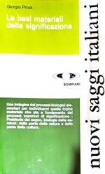 Le basi materiali della significazione