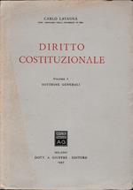 Diritto Costituzionale, vol. 1: Dottrine generali