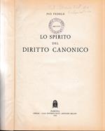 Lo spirito del Diritto Canonico