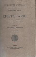 Epistolario - Seguito da lettere di altri scrittori del Seicento