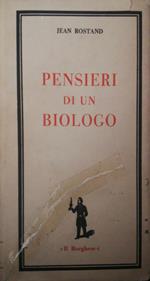 Pensieri di un biologo