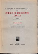 Rassegna di giurisprudenza sul Codice di Procedura Civile, libro 1°