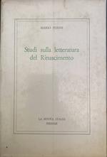 Studi sulla letteratura del Rinascimento