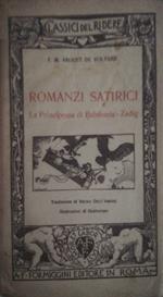 Romanzi satirici. La principessa di Babilonia. Zadig