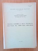 Politica economica e reali possibilità dell'Italia nel campo degli idrocarburi