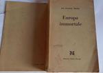 Europa immortale. Volume secondo