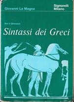 Sintassi dei Greci