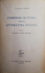 Compendio di storia della letteratura italiana