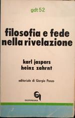 Filosofia e fede nella rivelazione