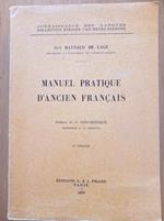 Manuel pratique d'ancien francais