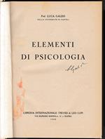 Elementi di Psicologia