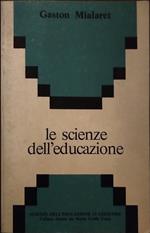 le scienze dell'educazione