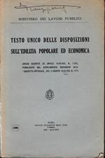 Testo unico delle disposizioni sull'edilizia popolare ed economica