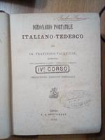 Dizionario portatile italiano - tedesco