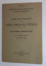 Note illustrative della carta geologica d'Italia