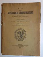 Atti della Società Italiana per il progresso delle scienze (ventesima riunione)