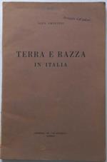 Terra e Razza in Italia