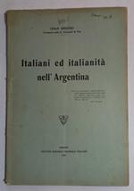 Italiani ed Italianità nell'Argentina