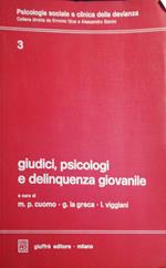 Giudici, psicologi e delinquenza giovanile