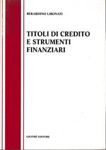 Titoli Di Credito E Strumenti Finanziari