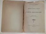 Principii teorici e pratici di canto grecoriano