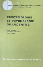 Epistémologie et psychologie de l'identité