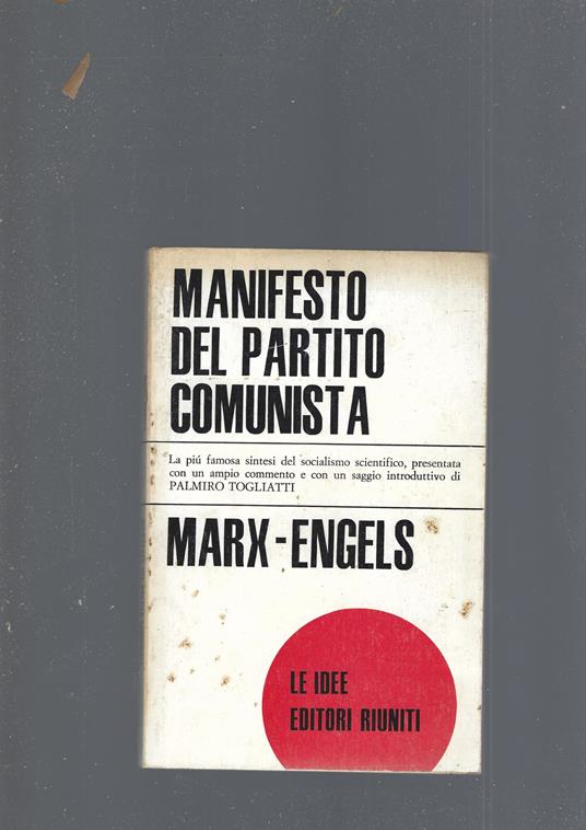 Manifesto del Partito Comunista - Libri e Riviste In vendita a Torino