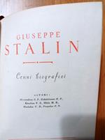 Giuseppe Stalin cenni biografici