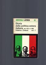 Storia Della Politica Estera Italiana