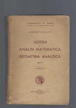 LEZIONI DI ANALISI MATEMATICA E GEOMETRIA ANALITICA, parte I