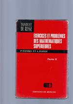 Exercices Et Problemes Des Mathematiques Superieures, Partie Ii