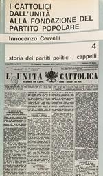 I cattolici dall'Unità alla fondazione del partito popolare