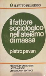 Il fattore Sociologico nell'Ateismo di massa